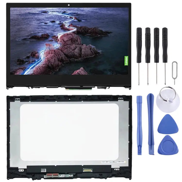 1920 x 1080px LCD Screen and Digitizer Full Assembly With Frame for Lenovo Yoga 520-14IKB For Lenovo Yoga 520-14IKB