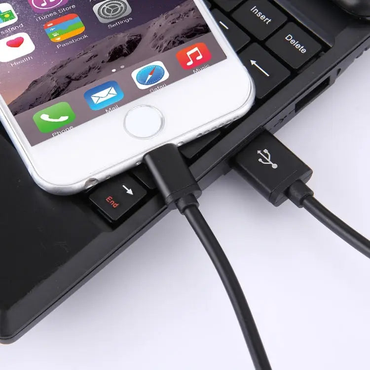 1m 3A 8 Pin to USB Data Sync Charging Cable for iPhone iPad Diameter: 4 cm