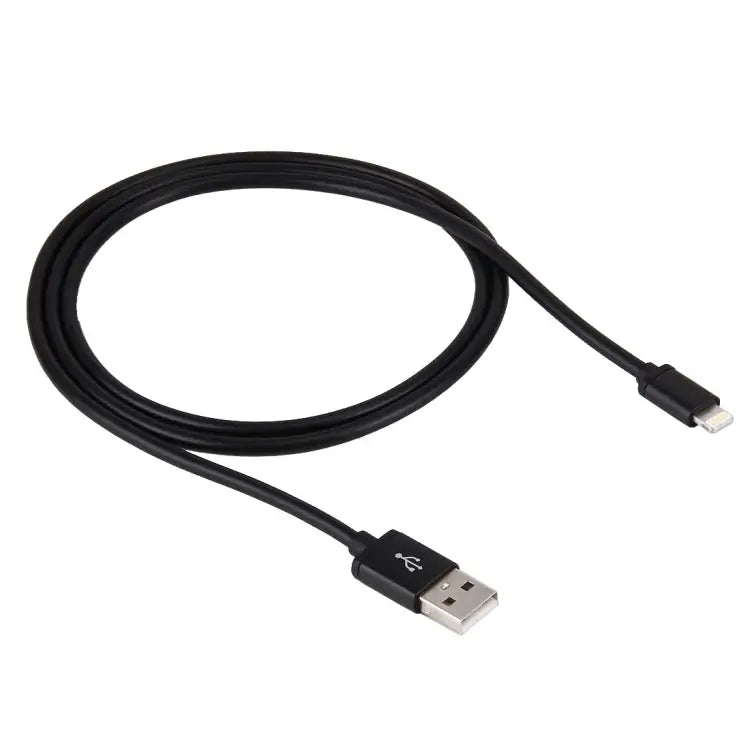 1m 3A 8 Pin to USB Data Sync Charging Cable for iPhone iPad Diameter: 4 cm