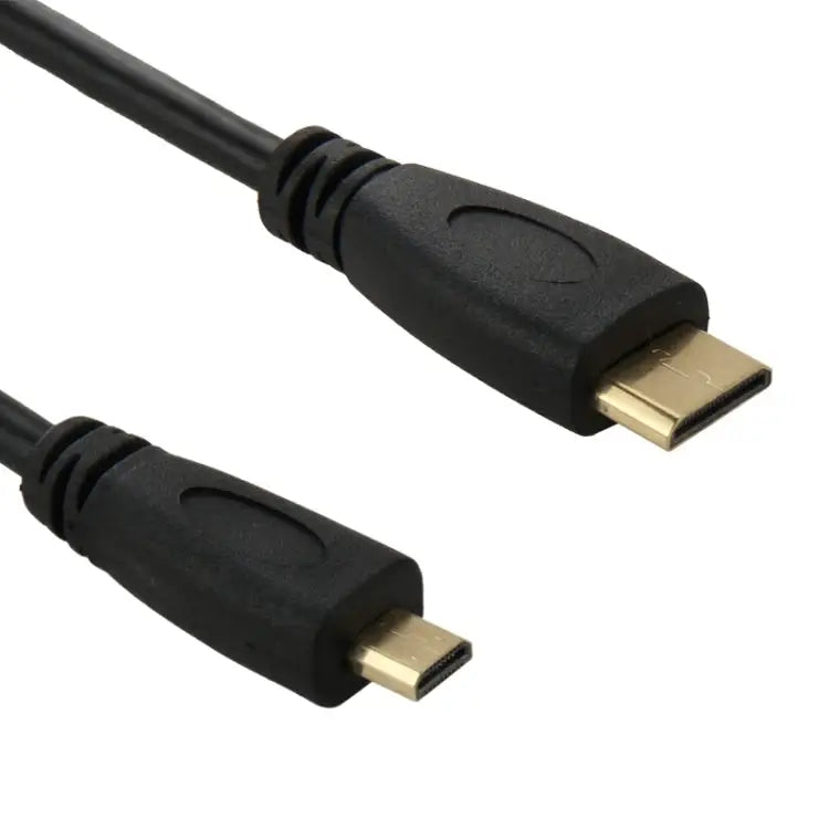 1m Mini HDMI Male to Micro HDMI Male Adapter Cable Mini HDMI Male Length: 1m - Mini HDMI Male, Length: 1m