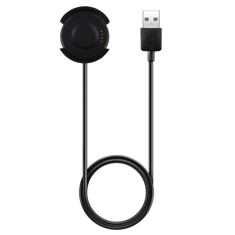1m Portable Smart Watch Cradle Charger USB Charging Cable for Amazfit A1801 For Amazfit A1801 /Black - For Amazfit