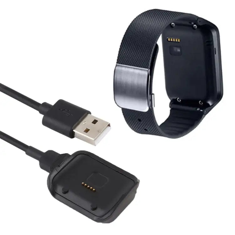 1m Portable Smart Watch Cradle Charger USB Charging Cable for Samsung Gear Live R382 For Samsung R382 - For Samsung R382