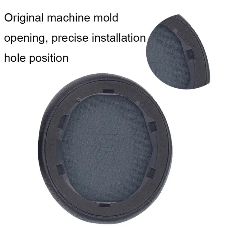 1pair For Anker Soundcore Life Q30 Headphone Leather Case Sponge Earmuffs For Anker Soundcore Life Q30 - For Anker