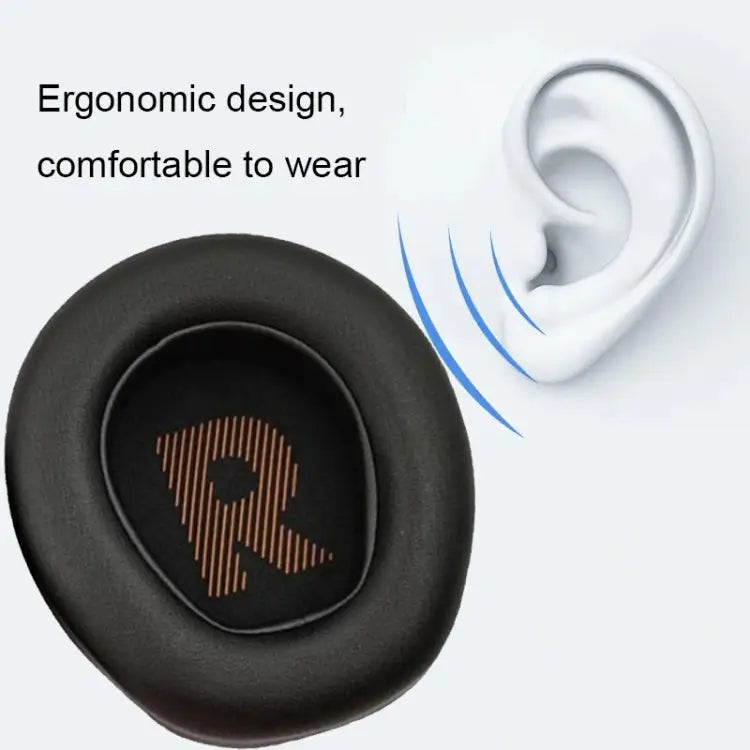 1pair For JBL QUANTUM 400 Headphone Leather Sponge Cover Earmuffs - Apple Accessories