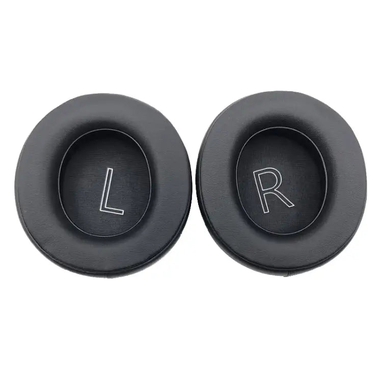 1pair For Microsoft Xbox Series Headphones Leather Foam Cover Earmuffs Leather Black - Leather Black - Apple Accessories