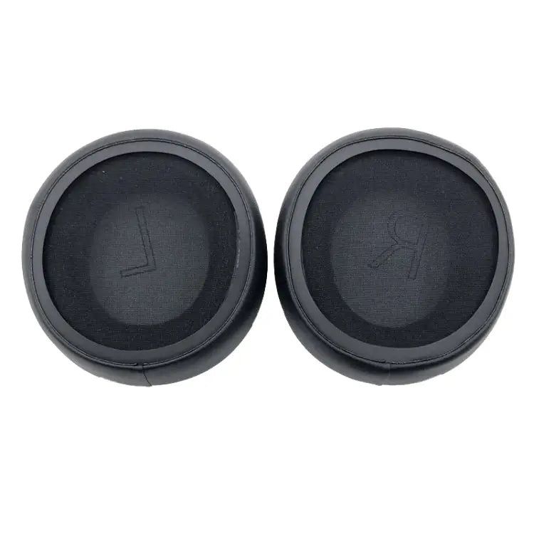 1pair For Microsoft Xbox Series Headphones Leather Foam Cover Earmuffs Leather Black - Leather Black - Apple Accessories