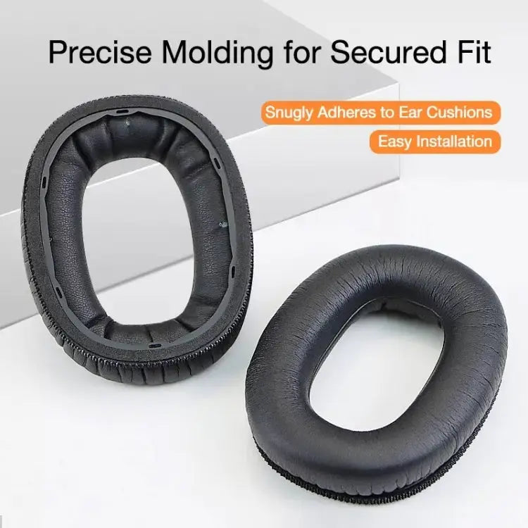 1pair Soft Leather Headset Sponge Protective Cover Earmuffs For Marshall Monitor 2 - For Marshall Monitor 2 - Apple