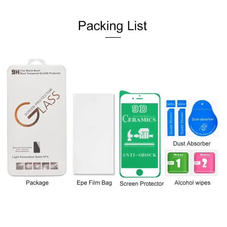 2.5D Full Glue Full Cover Ceramics Film for iPhone 6 Plus
