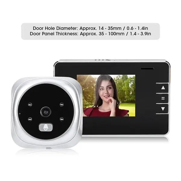 2.8Y 2.8 inch Screen 0.3MP Security Camera Peephole Viewer Digital Peephole Door Bell 2.8Y - 2.8Y