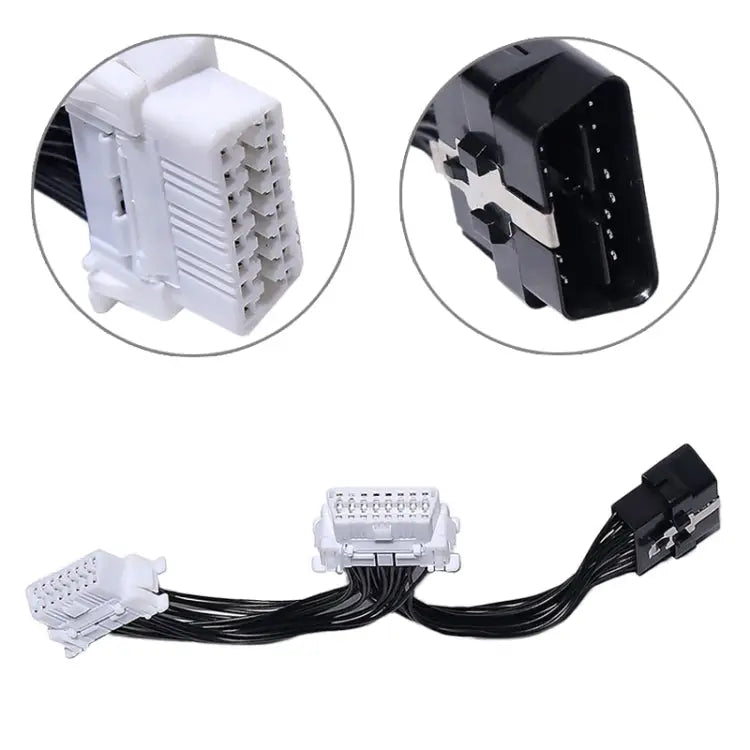2 in 1 16PIN Car OBD Diagnostic Extended Cable OBD2 Cable OBD2 Cable - OBD2 Cable