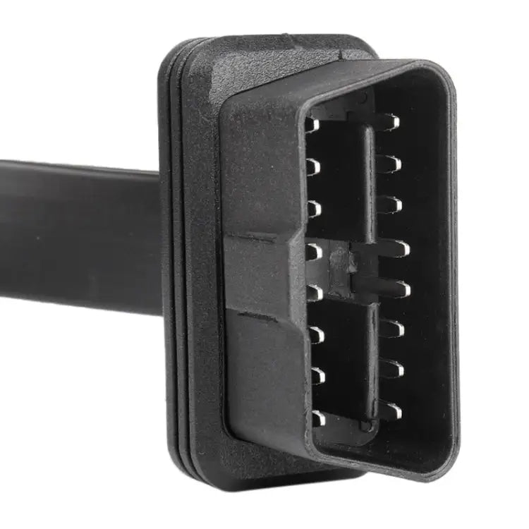 2 in 1 16PIN Car Straight Head OBD Diagnostic Extended Cable OBD2 Cable Straight Head - Straight Head