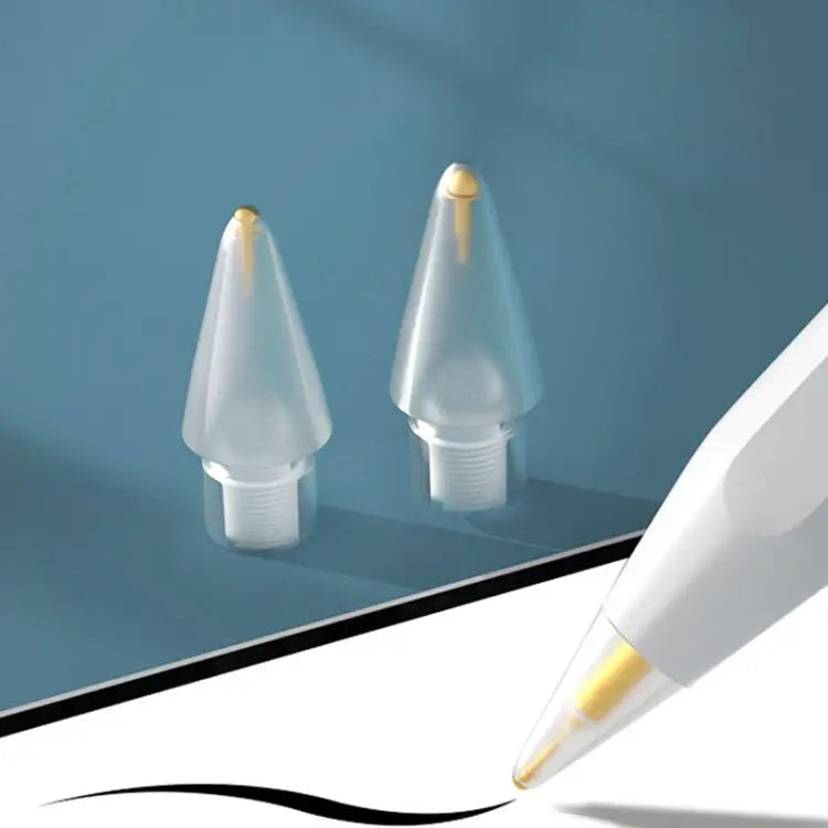 2 in 1 5.0 Crystal Diamond Needle + 7.0 Brass Spring Short Needle Stylus Pen Tip Set For Apple Pencil 1 / 2 5.0 + 7.0