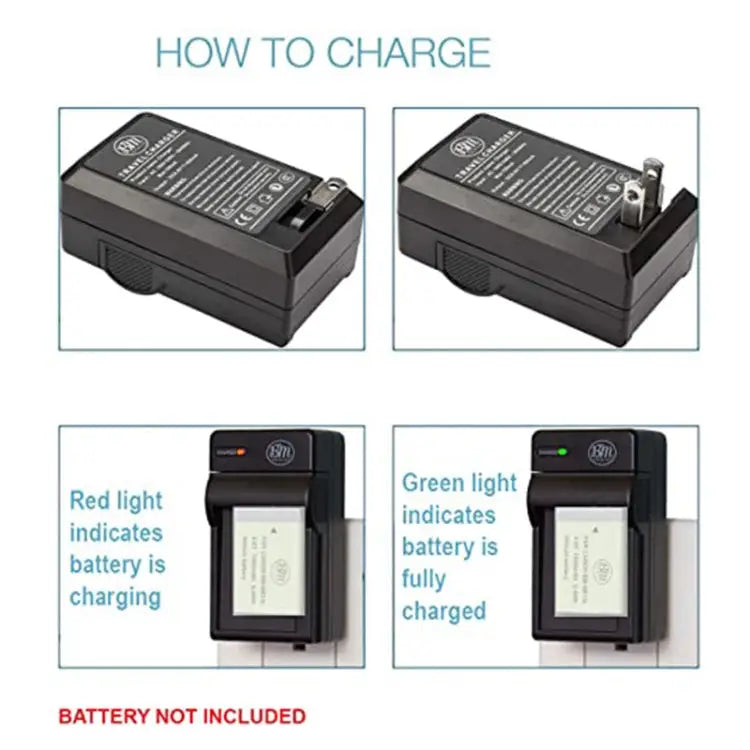 2 in 1 Digital Camera Battery Charger for Panasonic VBD1/ VBD2 SONY F550/ F750/ F960... VBD1 - VBD1