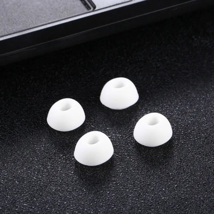 2 Pairs Soft Silicone Ear Caps with Net for AirPods Earphones S M L - S - Apple Accessories