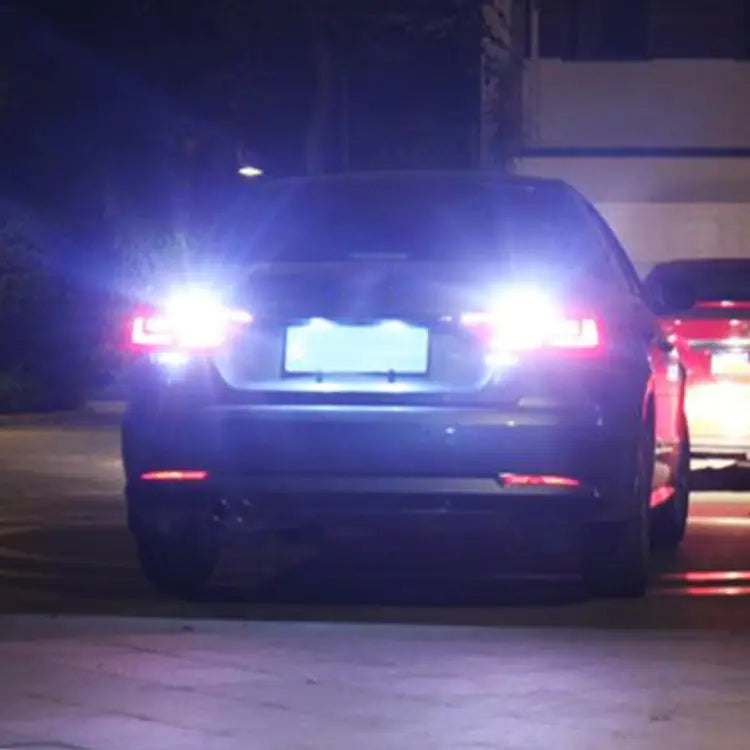2 PCS 1156 / BA15S DC9-16V / 8.2W / 6000K / 655LM Car Auto Reversing Lights / Turn Light 66LEDs SMD-2016 Lamps 1156