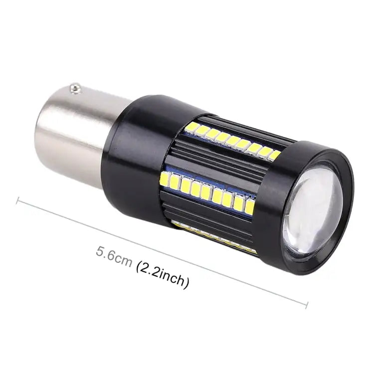 2 PCS 1156 / BA15S DC9-16V / 8.2W / 6000K / 655LM Car Auto Reversing Lights / Turn Light 66LEDs SMD-2016 Lamps 1156