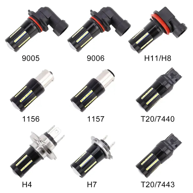 2 PCS 1156 / BA15S DC9-16V / 8.2W / 6000K / 655LM Car Auto Reversing Lights / Turn Light 66LEDs SMD-2016 Lamps 1156