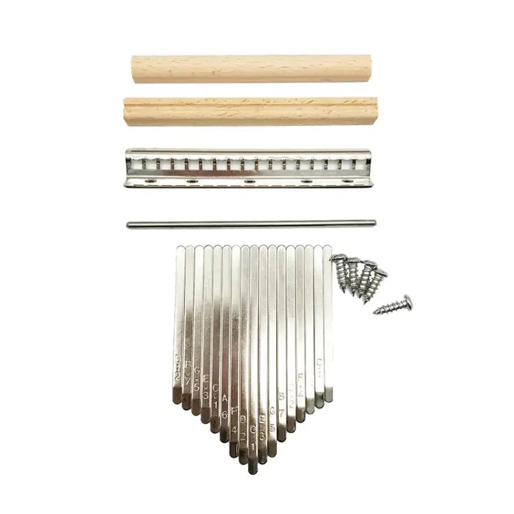 2 PCS 17 Tone Thumb Piano Keys Kalimba Pick Accessories Kit 2 PCS 17 Tone - 2 PCS 17 Tone