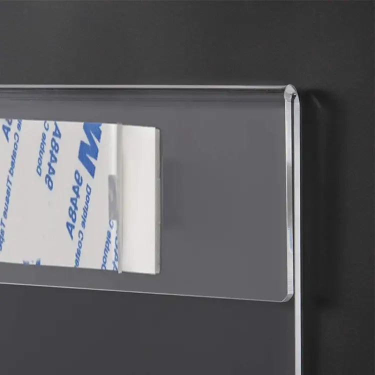 2 PCS 4x6 Inch Wall Mounted Acrylic Signage Bracket Wall Photo Frame Wall Photo Frame - Wall Photo Frame