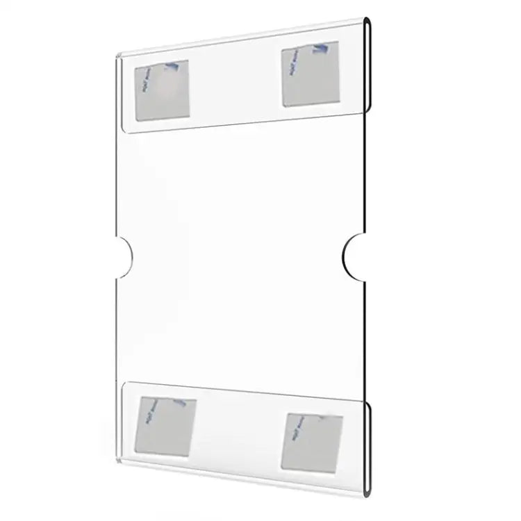 2 PCS 4x6 Inch Wall Mounted Acrylic Signage Bracket Wall Photo Frame Wall Photo Frame - Wall Photo Frame