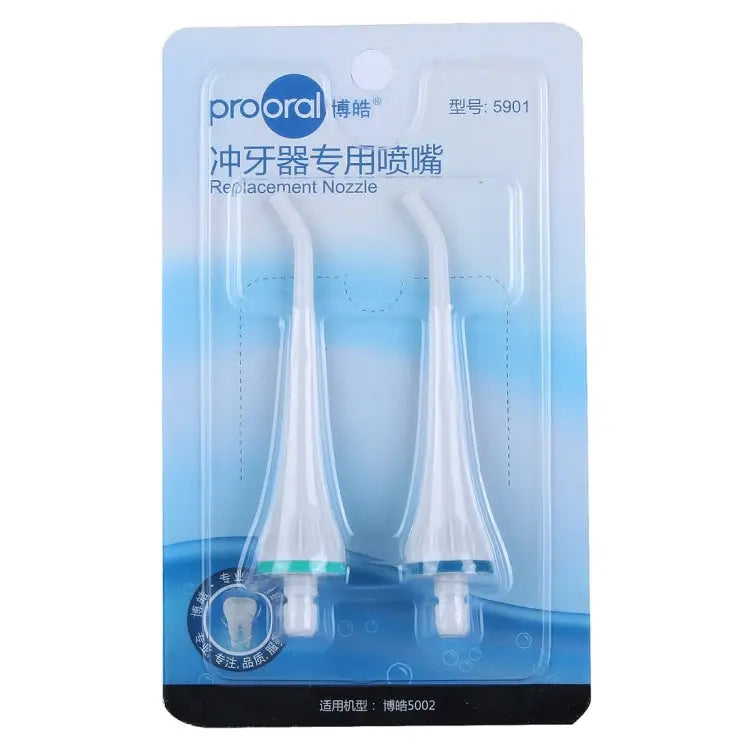 2 PCS 5901 Replacement Nozzles for Prooral 5002 (HC7705) Oral Irrigator For Prooral 5002 - For Prooral 5002