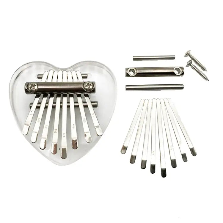 2 PCS 8 Tone Thumb Piano Keys Kalimba Pick Accessories Kit 2 PCS 8 Tone - 2 PCS 8 Tone
