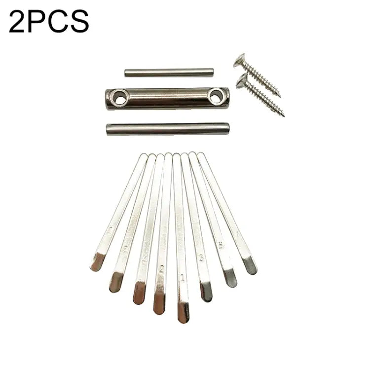 2 PCS 8 Tone Thumb Piano Keys Kalimba Pick Accessories Kit 2 PCS 8 Tone - 2 PCS 8 Tone