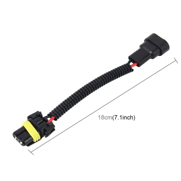 2 PCS 9005/9006 Car HID Xenon Headlight Male to Female Conversion Cable 9005/9006 - 9005/9006
