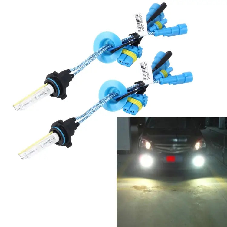 2 PCS 9012 55W 5500K HID Bulbs Xenon Lights Lamps AC 12V 9012 - 9012