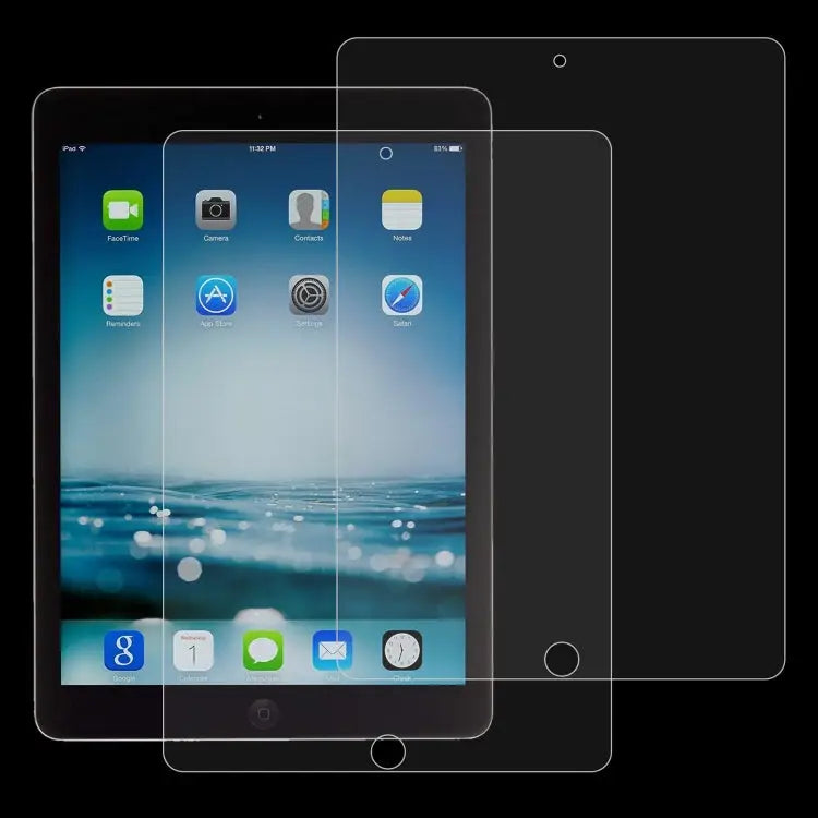 2 PCS 9H 2.5D Explosion-proof Tempered Glass Film For iPad 9.7 2018 / 2017 / Pro 9.7 / Air 2 / Air (2 PCS) - For iPad