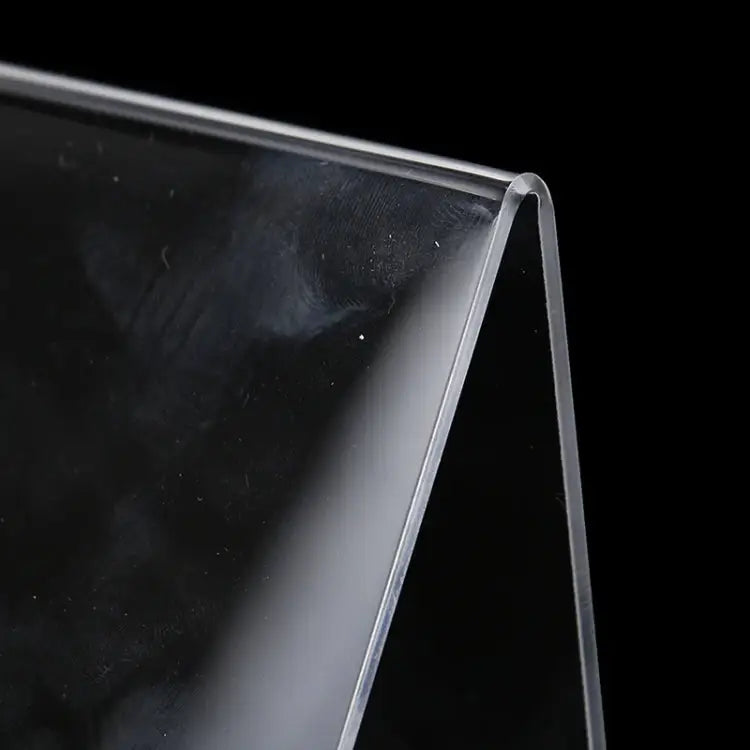 2 PCS Acrylic Display Stand Transparent Book Shelf Photo Frame Holder - 100 x 115 x 145mm