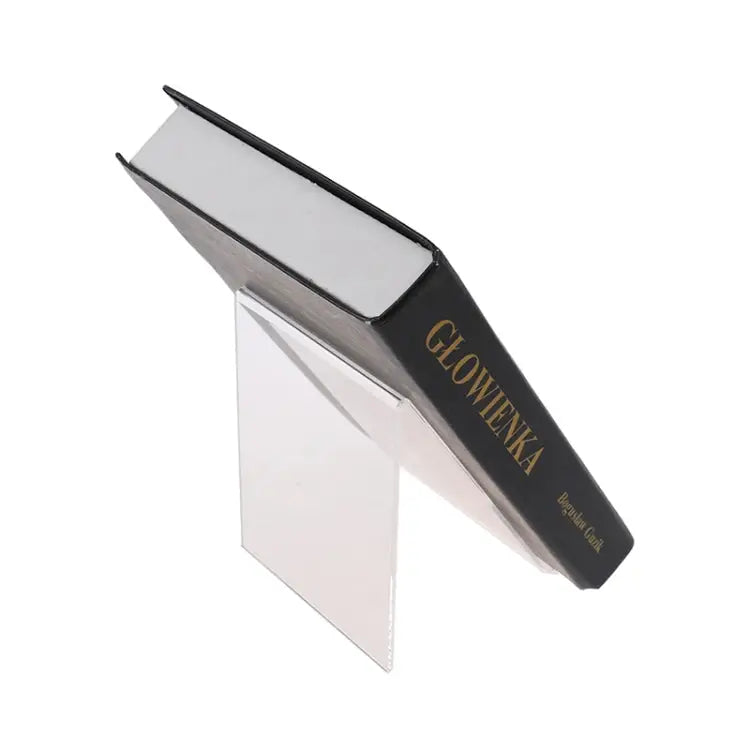2 PCS Acrylic Display Stand Transparent Book Shelf Photo Frame Holder - 100 x 115 x 145mm