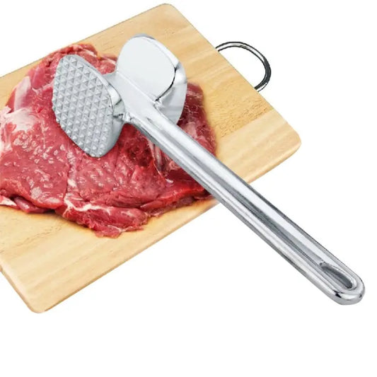 2 PCS Aluminum Alloy Loose Tenderizers Meat Hammer Steak Pork Kitchen Tools Middle Size: 5.0 x 22.5cm Middle Size: 5.0