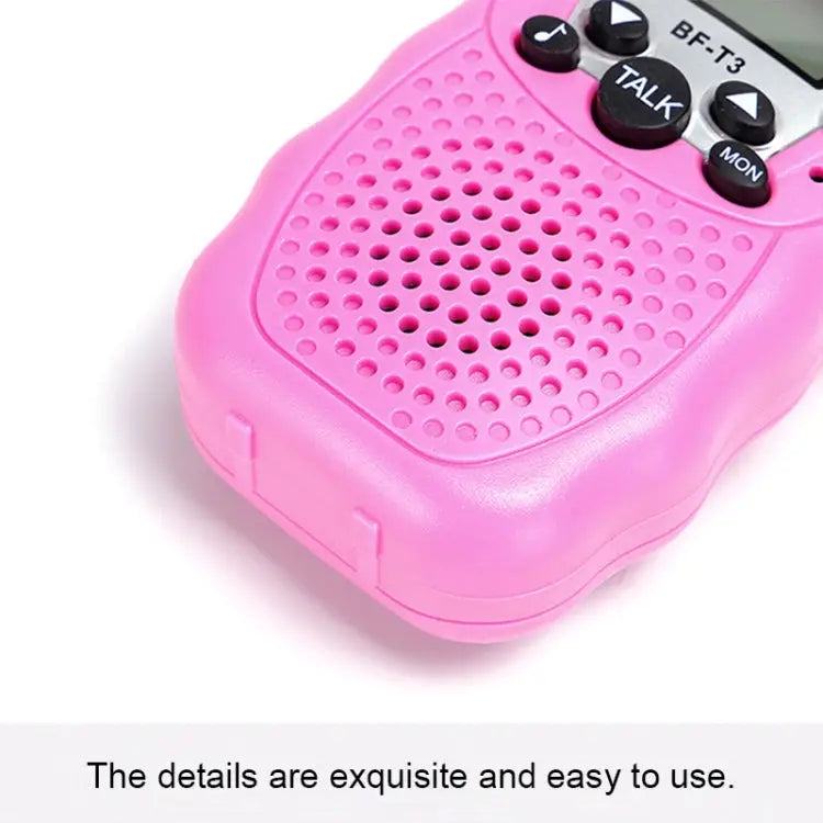 2 PCS BaoFeng BF-T3 1W Children Single Band Radio Handheld Walkie Talkie with Monitor Function EU Plug BF-T3 EU Plug