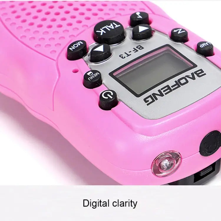 2 PCS BaoFeng BF-T3 1W Children Single Band Radio Handheld Walkie Talkie with Monitor Function US Plug BF-T3 US Plug
