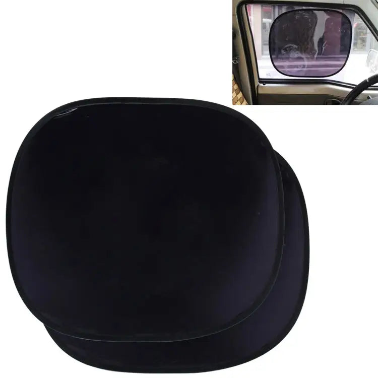 2 PCS Car Auto Sun Shades Side Window Sunshade Cover Block Static Cling Visor Shield Size: 45cm×37cm 45cm×37cm