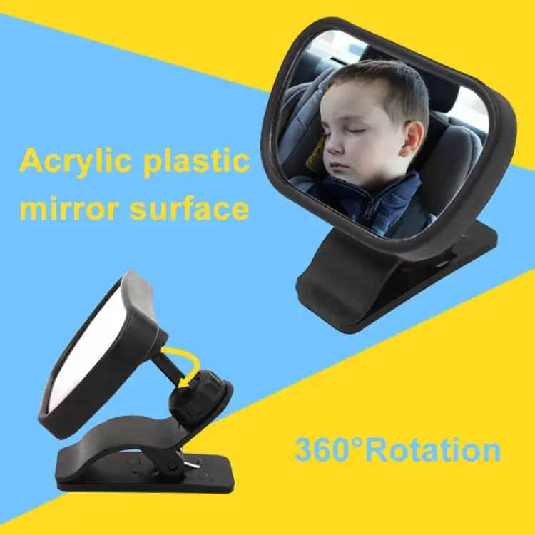 2 PCS Car Child Baby Safety Seat Observation Viewing Rearview Mirror Safety Seat Viewing Rearview Mirror - Safety Seat