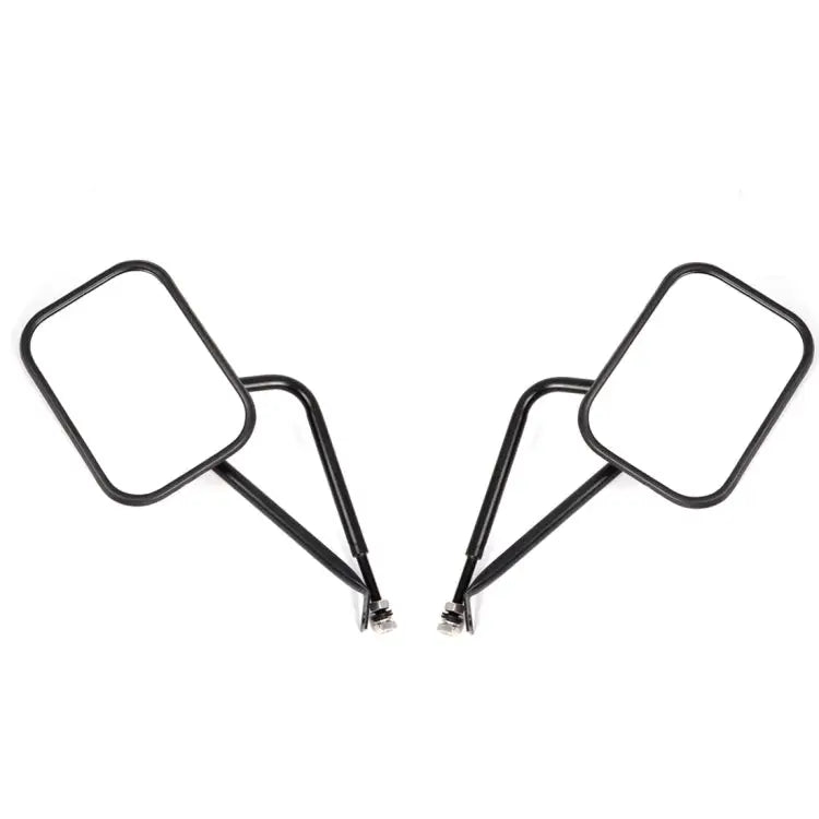 2 PCS Car Door Off Side View Mirror Rectangular Reversing Mirrors for Jeep Wrangler JK 2007-2017 For Jeep Wrangler JK
