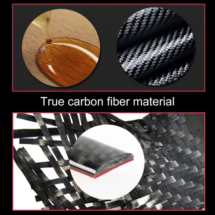 2 PCS Carbon Fiber Car Instrument Air Outlet Panel Decorative Sticker for Porsche Macan Instrument Air Outlet