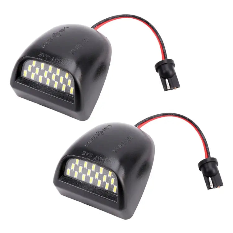 2 PCS DC 12V 3W 150LM 6000K LED License Plate Light 18LEDs SMD-4014 Bulbs Lamps for Chevrolet For Chevrolet