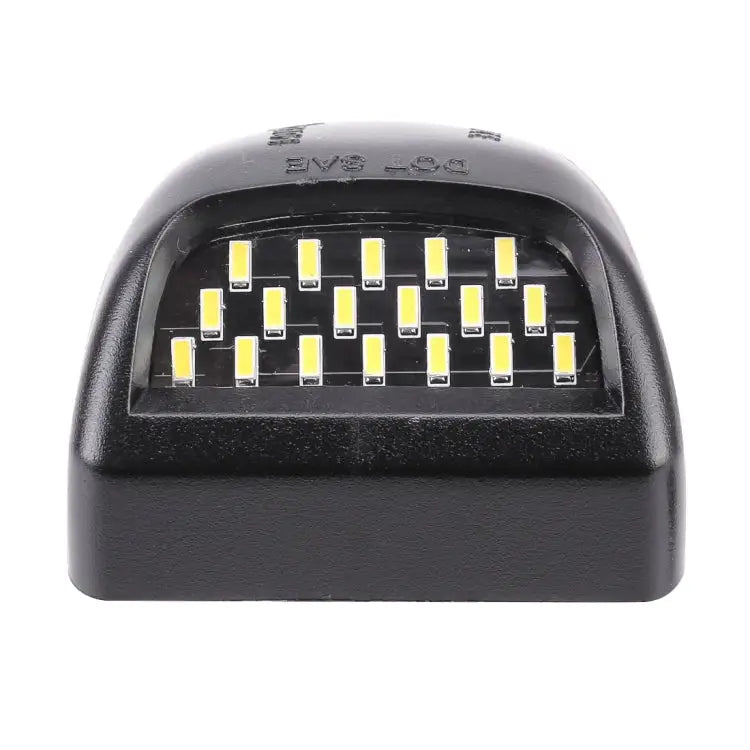 2 PCS DC 12V 3W 150LM 6000K LED License Plate Light 18LEDs SMD-4014 Bulbs Lamps for Chevrolet For Chevrolet