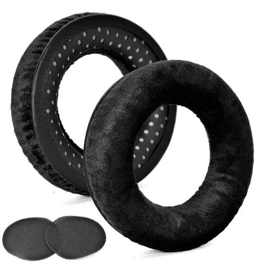2 PCS Earmuffs Cover For Beyerdynamic DT990 / DT880 / DT770 Pro - (Black) / Black