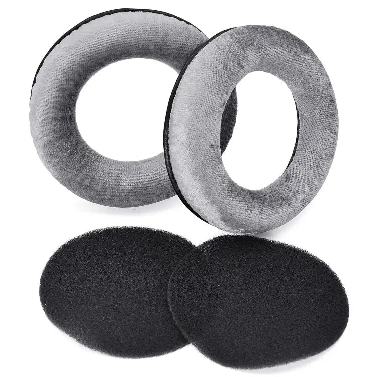 2 PCS Earmuffs Cover For Beyerdynamic DT990 / DT880 / DT770 Pro - (Gray) / Gray