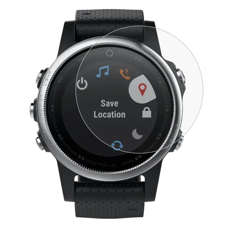 2 PCS ENKAY Hat-Prince for Garmin Fenix 5S Smart Watch 0.2mm 9H Surface Hardness 2.15D Explosion-proof Tempered Glass