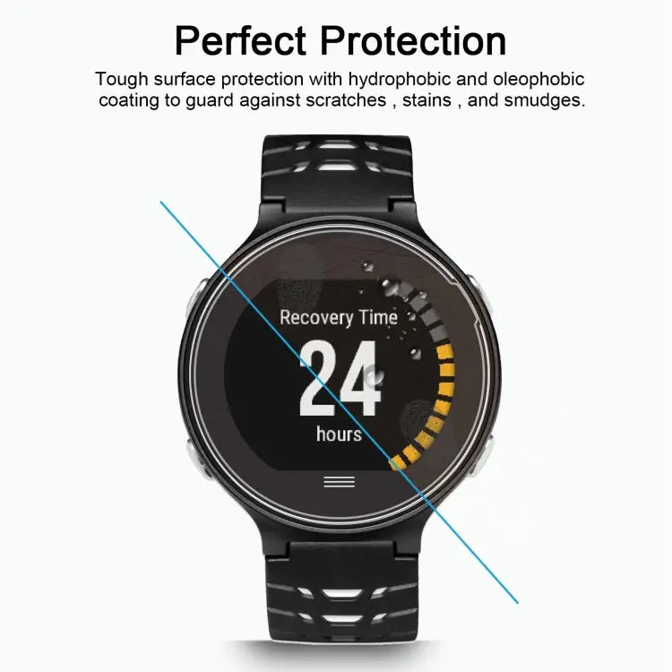 2 PCS ENKAY Hat-Prince for Garmin Forerunner 630 Smart Watch 0.2mm 9H Surface Hardness 2.15D Explosion-proof Tempered