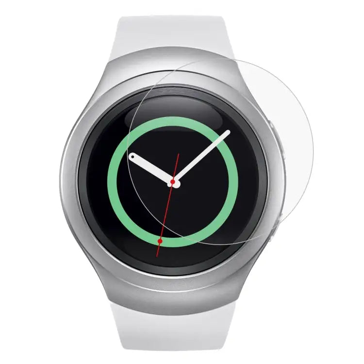 2 PCS ENKAY Hat-Prince for Samsung Gear S2 Smart Watch 0.2mm 9H Surface Hardness 2.15D Explosion-proof Tempered Glass