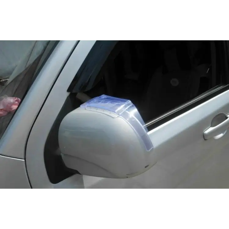 2 PCS Flexible Shielding Rain Board Rain Eyebrow with Wind Guide Apparatus for Car Rearview Mirrors Flexible Shielding