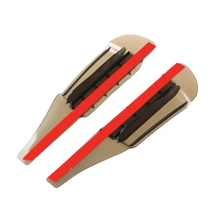 2 PCS Flexible Shielding Rain Board Rain Eyebrow with Wind Guide Apparatus for Car Rearview Mirrors Flexible Shielding