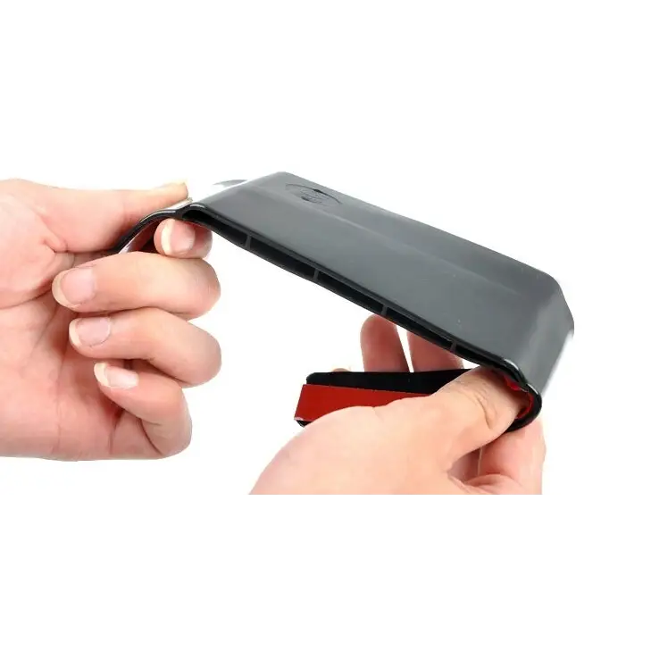2 PCS Flexible Shielding Rain Board Rain Eyebrow with Wind Guide Apparatus for Car Rearview Mirrors Flexible Shielding