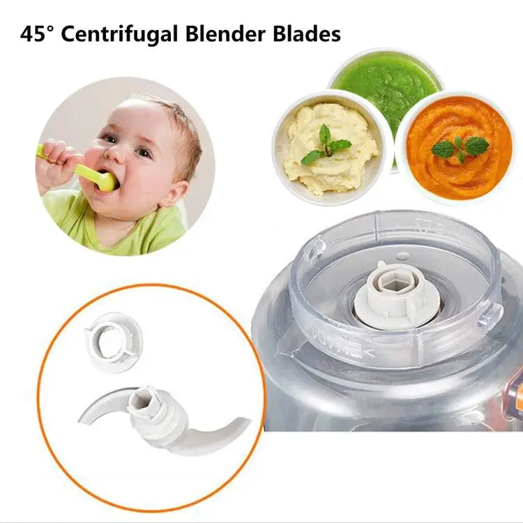 2 PCS Food Supplement Cooking Mixing One Multifunctional Electric Mini Baby Food Cooking Machine - Food Supplement